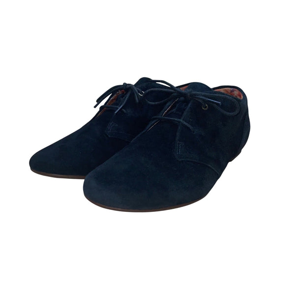 Clarks Artisan Women's Black Suede Valley Tree Oxford Bootie Shoes Size 9.5M