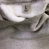 Fear Of God Essentials Mens Gray Crewneck Sweatshirt Logo Pullover Casual Size L