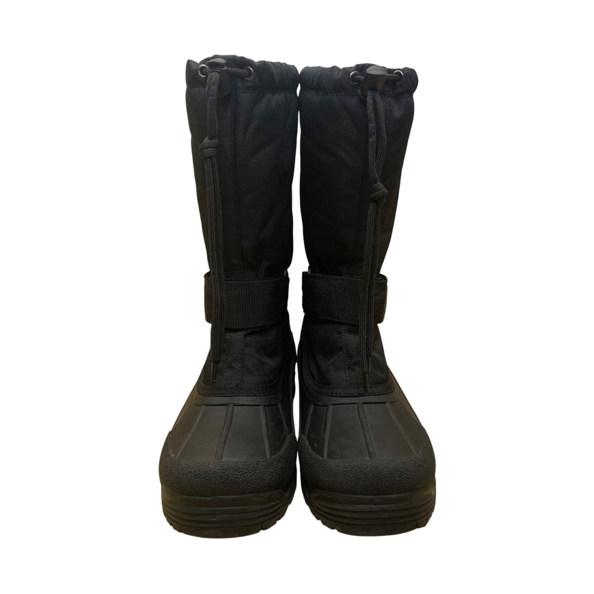 Arctic Cat Men’s Black Adhesive Adjust Strap Insulated Snow Winter Boots Sz 10