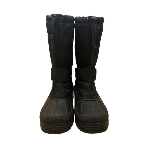 Arctic Cat Men’s Black Adhesive Adjust Strap Insulated Snow Winter Boots Sz 10