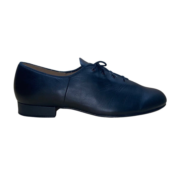 Bloch Men’s Black Leather Lace-Up Oxford Character Dance Shoes Size 11.5