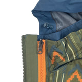 Territory Ahead Men's Blue Olive and Orange 3 in 1 Jacket Sz L