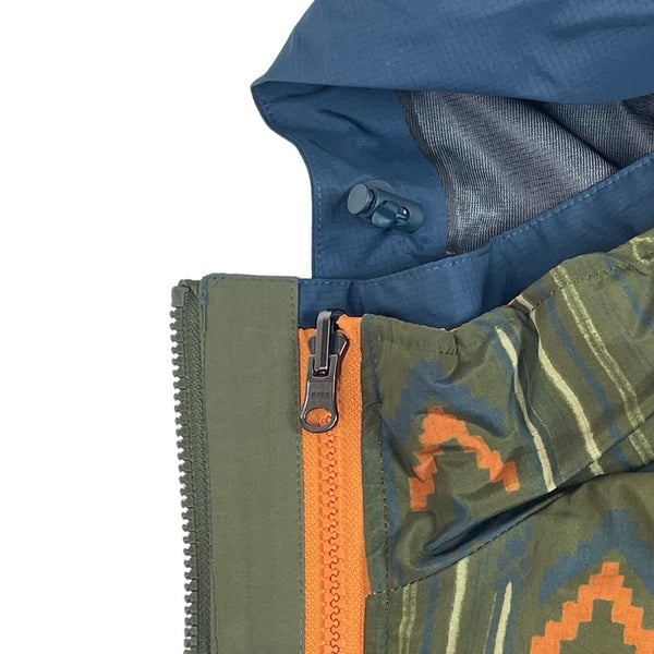 Territory Ahead Men's Blue Olive and Orange 3 in 1 Jacket Sz L