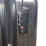 Samsonite Charcoal Hardshell TSA Lock Telescopic Handle Spinner Travel Luggage