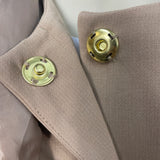 Multi Look IMAN  Coat & Vest Caramel Size 1X Winter Office Attire