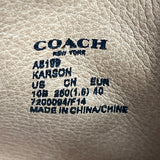 Coach Women’s Dark Beige Suede Karson Ankle Booties Sz 10