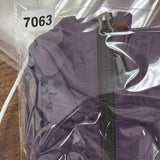 The North Face Mens Purple/Black Nylon Hooded Rain Jacket Size M