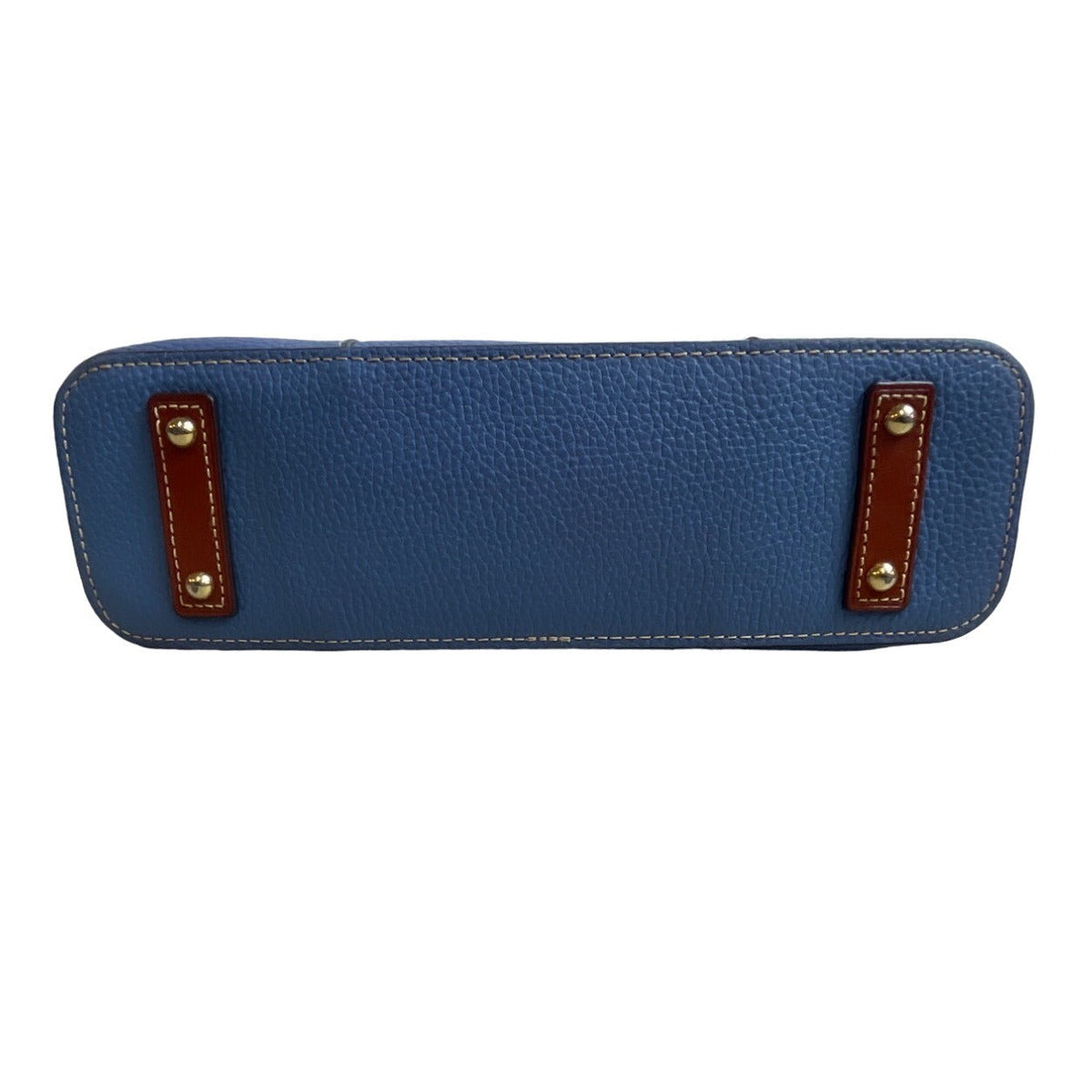 Dooney & Bourke Women's Blue Leather Key Lace Shoulder Bag