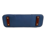 Dooney & Bourke Women's Blue Leather Key Lace Shoulder Bag