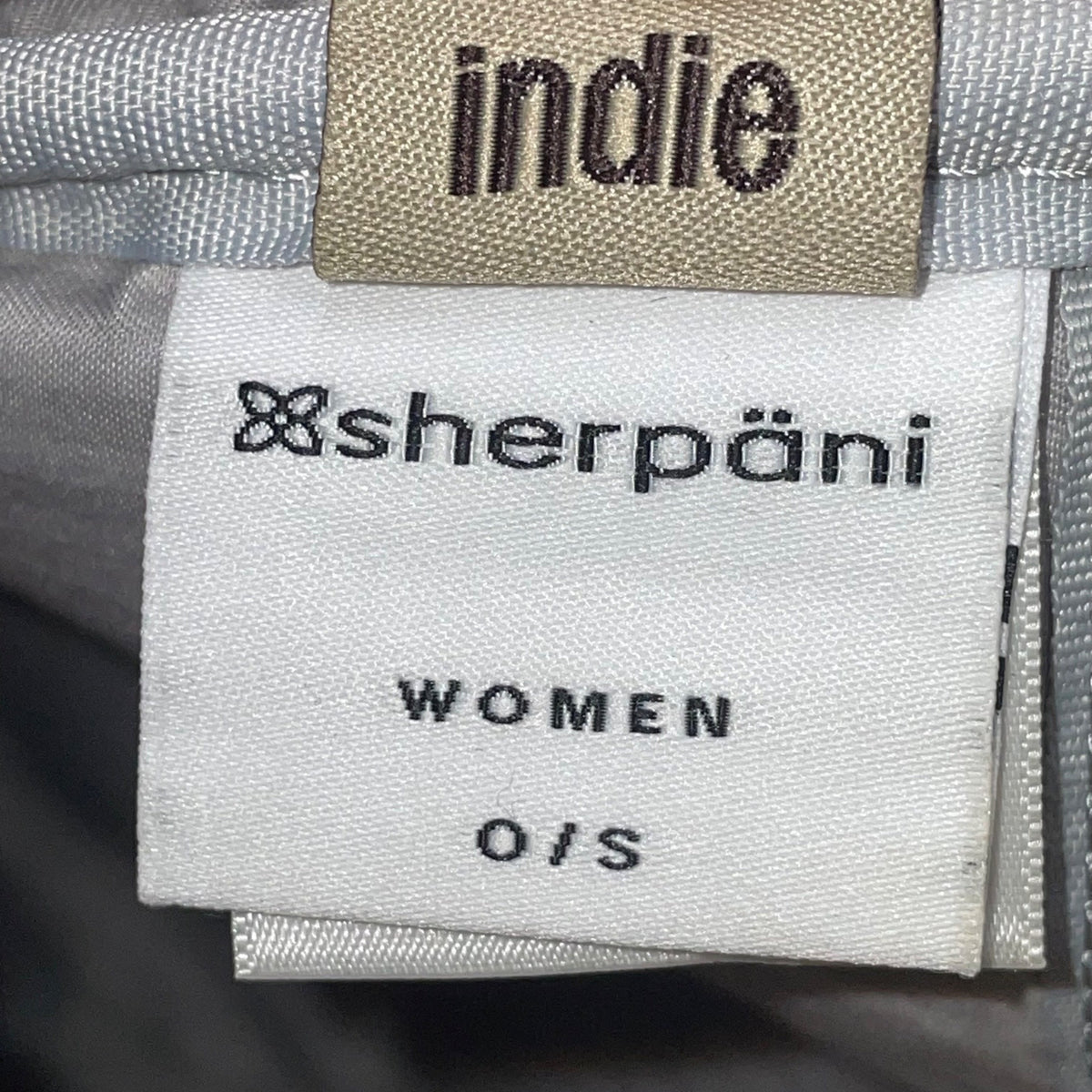 Sherpani Women’s Olive/Black Indie Wool With Leather Accents Backpack Sz M
