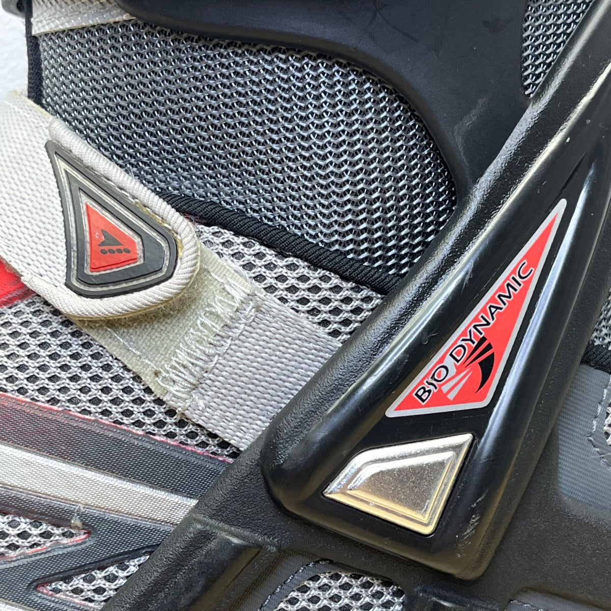 Rollerblade Men’s Grey/Red Astro 50 Adj Brake Inline Bio Dynamic Skates Size 11