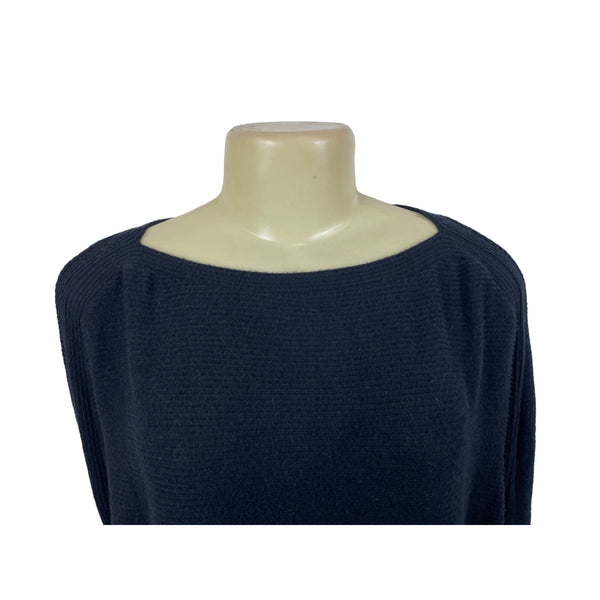 Michael Stans Women's Perfect Collection Black Round Collar Sweater Size S