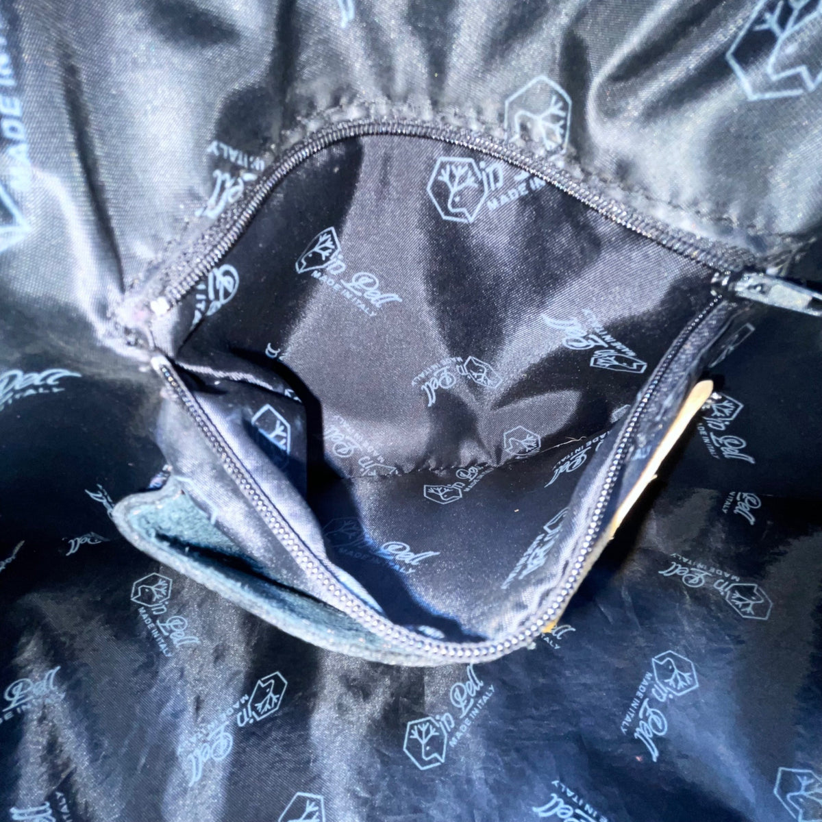 Valentina Women’s Black & Pink Leather Adjustable Straps Shoulder Tote Bag