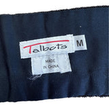 Black Beaded Waist Belt With detachable Closure - Talbots Size M