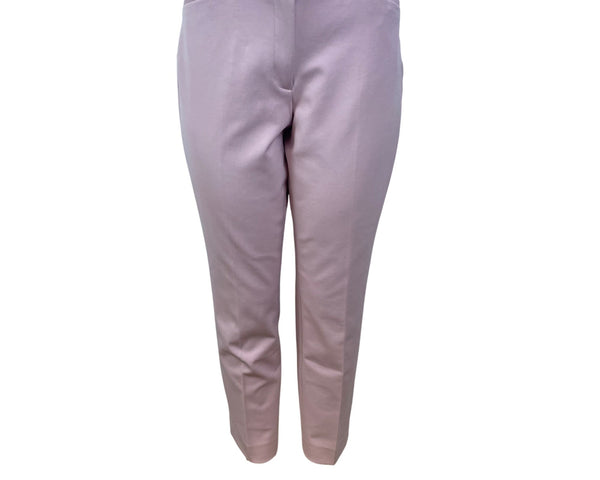 White House Black Market The Slim Ankle Womens Pink Stretch Curvy Slim Ankle Pants Sz 10L - New