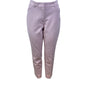 White House Black Market The Slim Ankle Womens Pink Stretch Curvy Slim Ankle Pants Sz 10L - New
