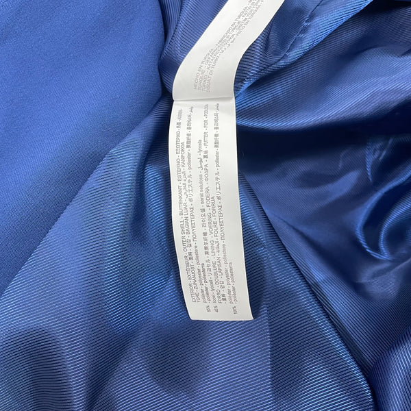 Zara Women's Royal Blue Blazer Long Sleeve Button Front Lightweight Business Casual Size M