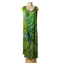 Patrizia Luca Milano Womens Sleeveless Tropical Print Maxi Dress