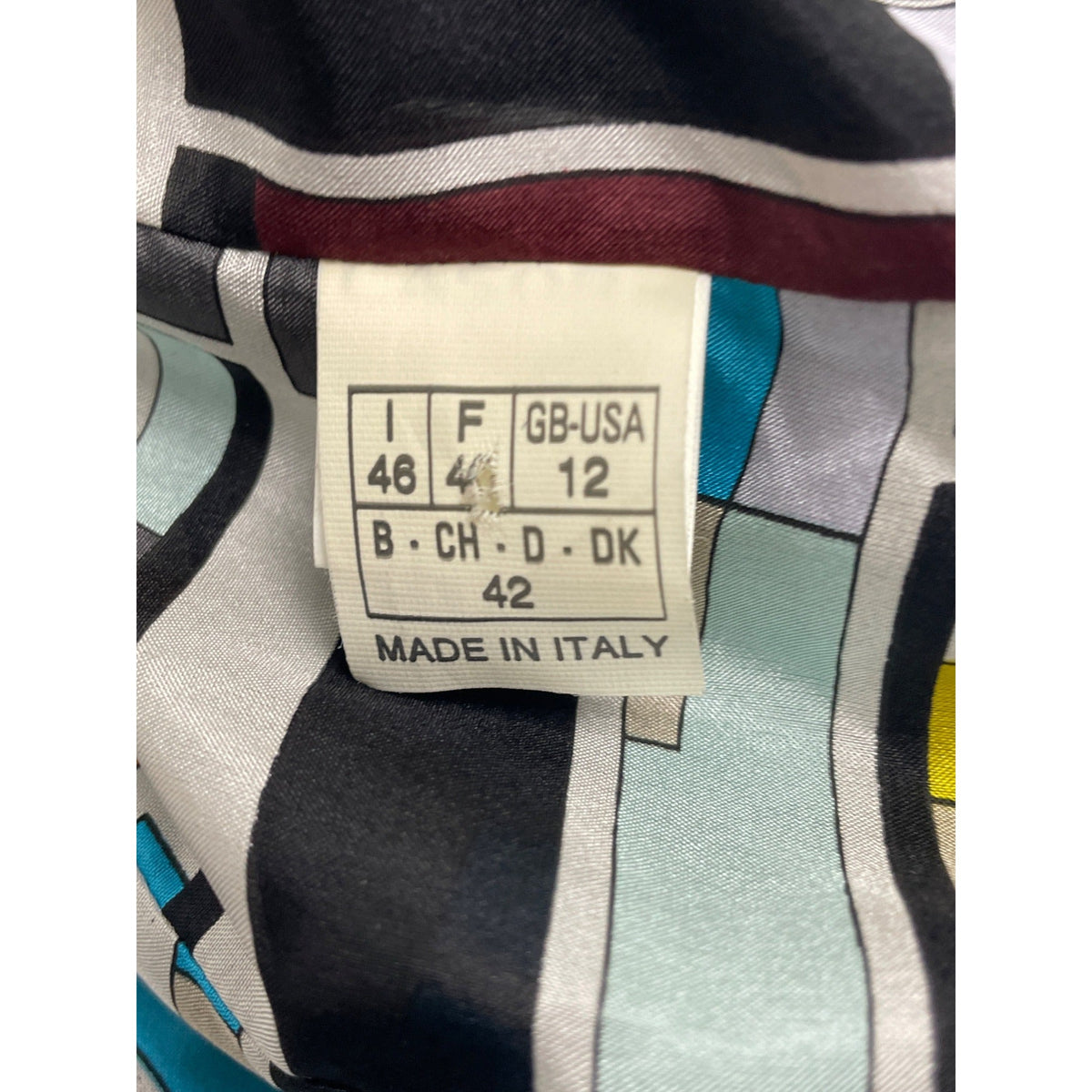 Emilio Pucci Women's Black Cropped Blazer Jacket With Long Sleeves Sz 12