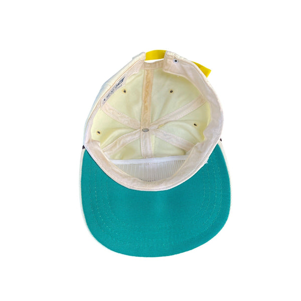 Derby Vintage Woodmont Country Club Yellow Baseball Cap With Braided Rope - Adj