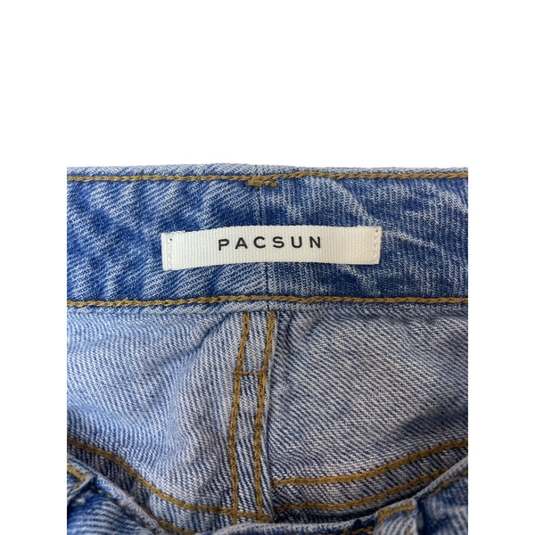 Pacsun Women's Blue Washed Mom Jeans Pants Sz 22