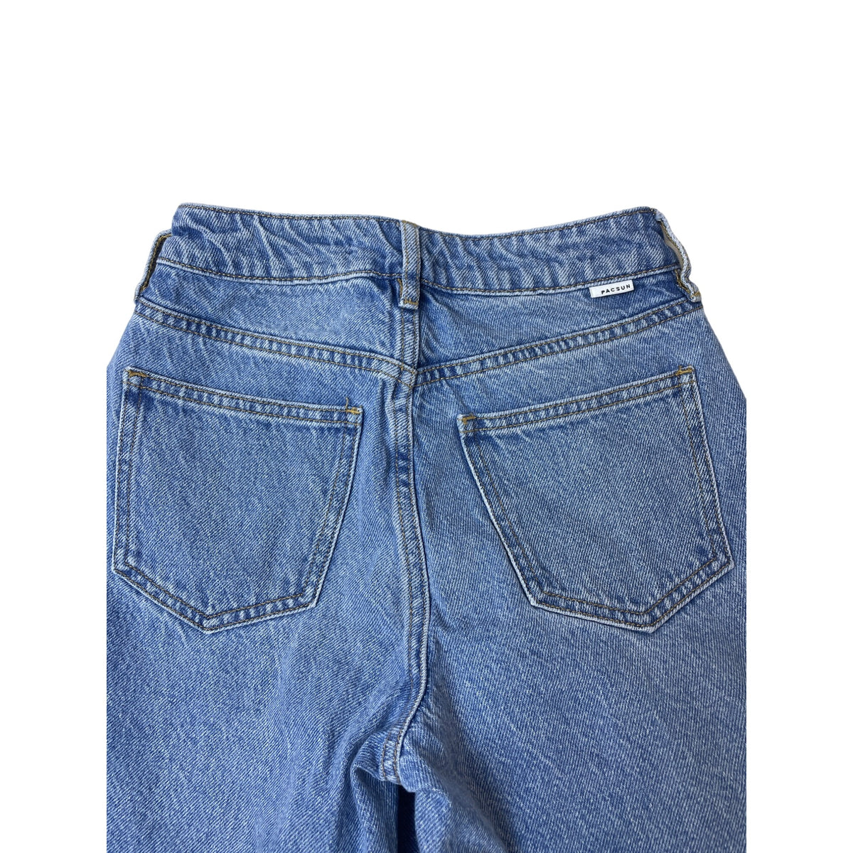 Pacsun Women's Blue Washed Mom Jeans Pants Sz 22