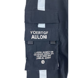 Fashion Xoi Youth Boy's Black And White Uniroy Cargo Pants Sz XL