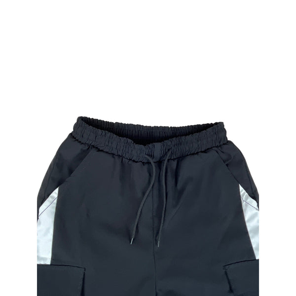Fashion Xoi Youth Boy's Black And White Uniroy Cargo Pants Sz XL