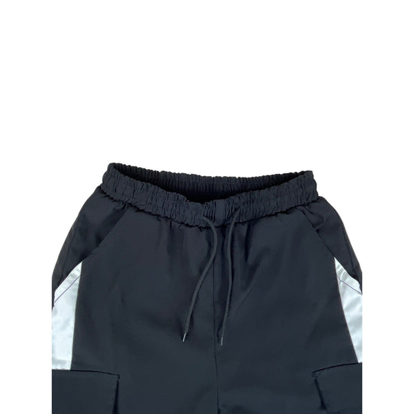 Fashion Xoi Youth Boy's Black And White Uniroy Cargo Pants Sz XL