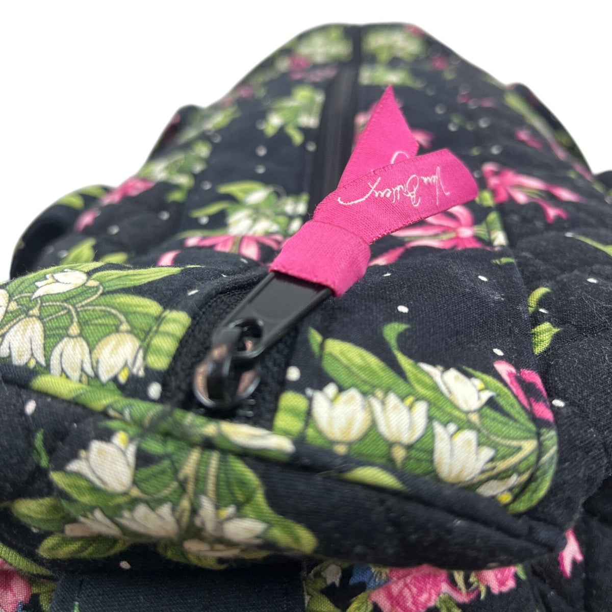 Vera Bradley Floral Quilted Shoulder Strap & Handles Weekender Satchel Bag Sz L