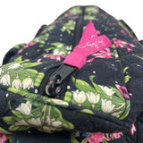 Vera Bradley Floral Quilted Shoulder Strap & Handles Weekender Satchel Bag Sz L