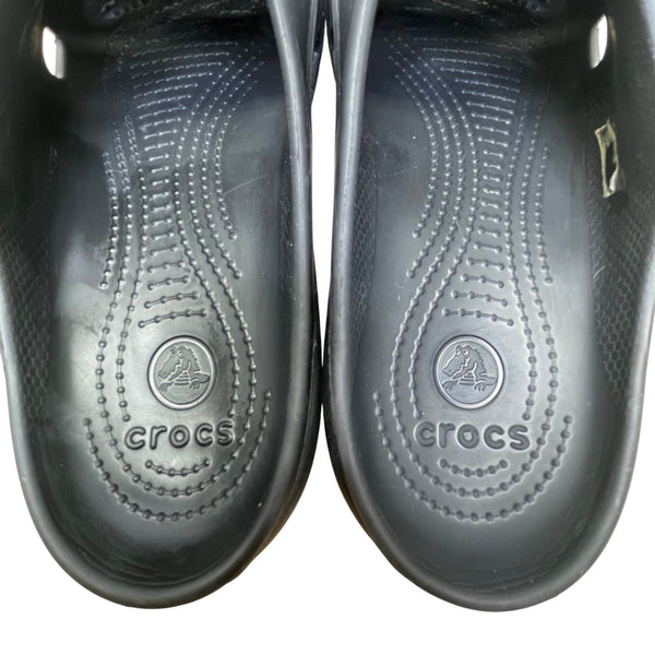 Crocs Women’s Black EVA Comfortable Footbed Slip-On Clogs Size W10