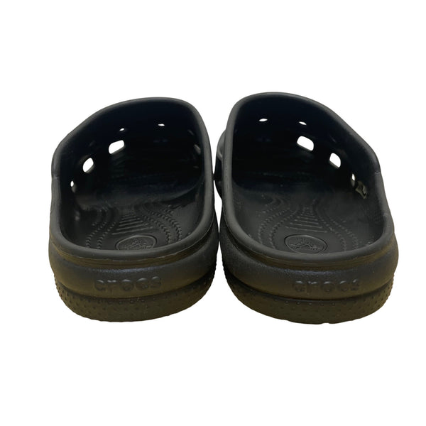 Crocs Women’s Black EVA Comfortable Footbed Slip-On Clogs Size W10