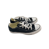 Converse Unisex Black Canvas Sneakers Lace-Up Low Top Size 4 Mens/6 Womens