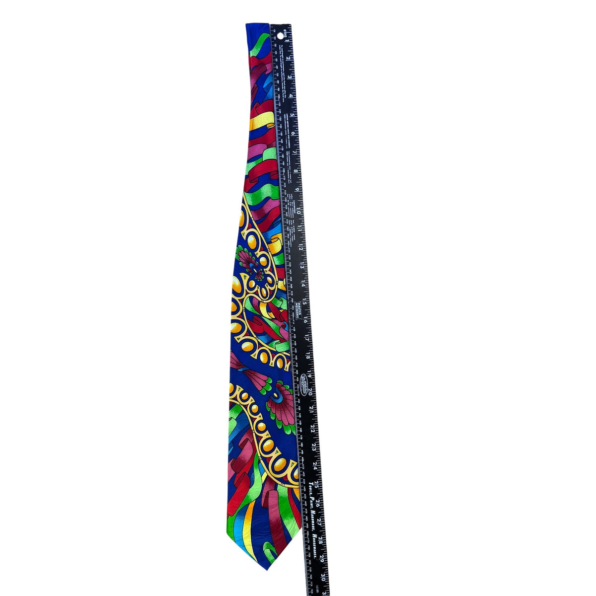 Ruch Limbaugh No Boundaries Collection r Multicolor Silk Tie Vibrant Pattern