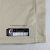Vintage Nike NBA Men's Beige Dri Fit Philadelphia Simmons 25 Jersey Sz M