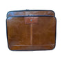 Unbranded Women's Brown Leather Travel Luggage Sz M