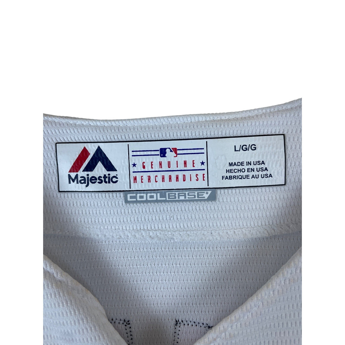 Majestic Mens White Cool Base Orioles Chen 16 Jersey L