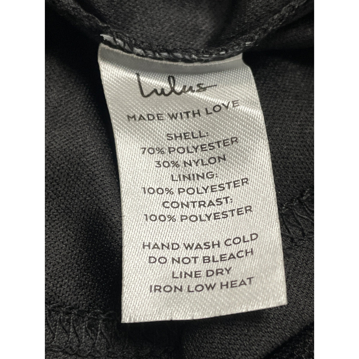 Lulus Womens Black Polyester/Nylon Floral Embroidered Ruffled Maxi Dress Size M