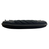 Lug Quilted Black Nylon Adjustable Strap & Zipper Pockets Swivel Crossbody Bag
