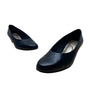 Soft Style Hush Puppies Women’s Black Faux Leather Low Heel Dress Shoes Size 9M