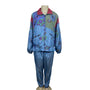 Vintage Siivy Women's Set Blue Tracksuit Sz 42EU