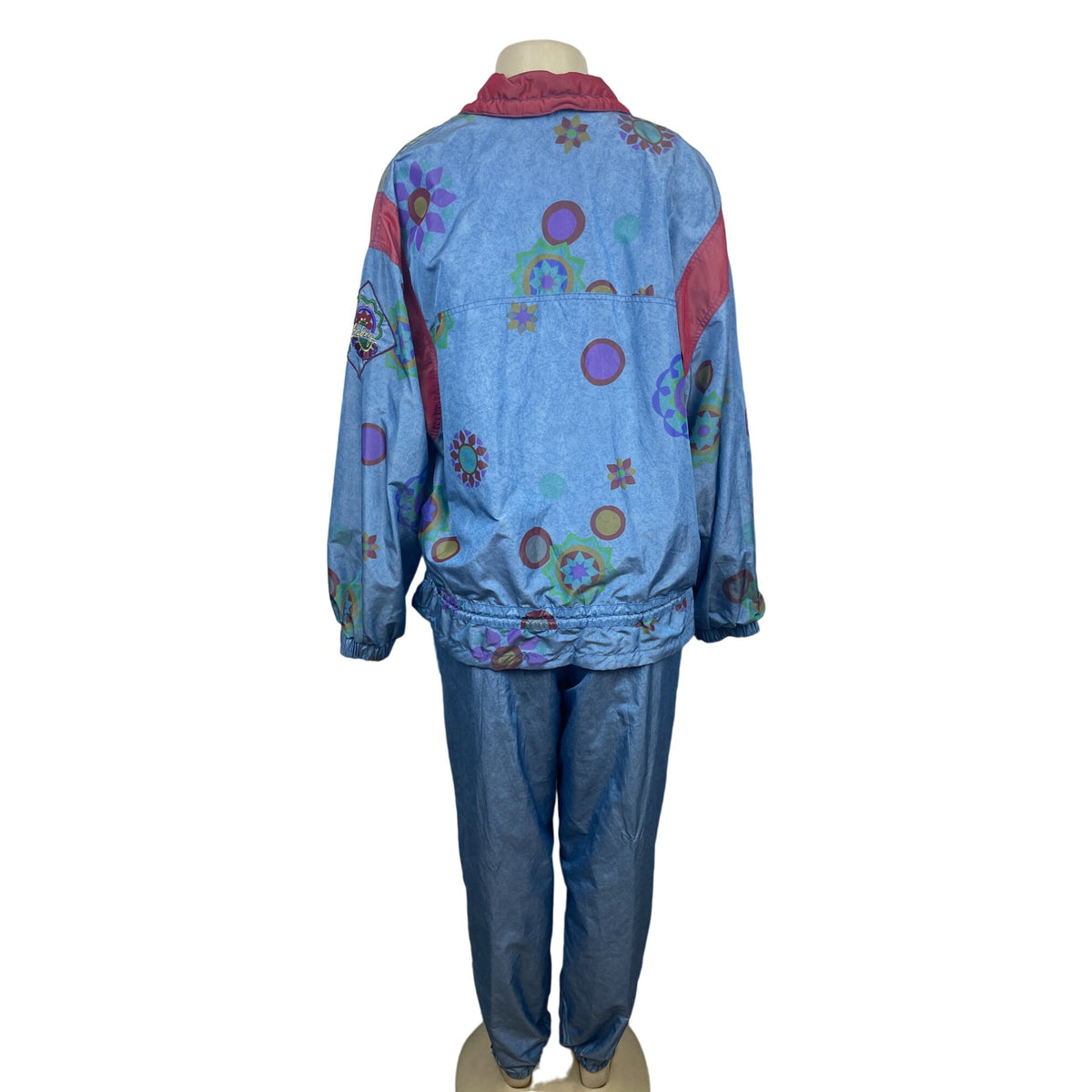 Vintage Siivy Women's Set Blue Tracksuit Sz 42EU