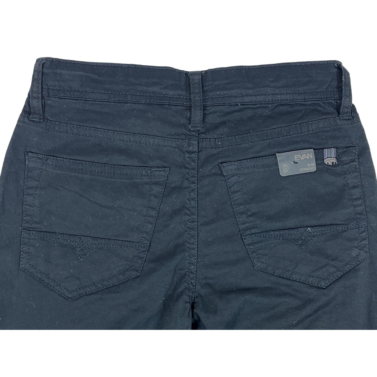 Buffalo Kids Boy's Black Evan Slim Straight Fit Jeans Sz 10 - NWT