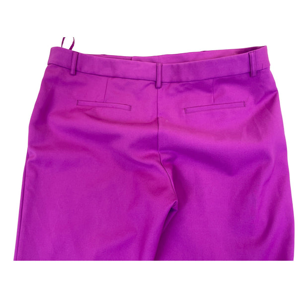 Catherine Malandrino Womens Violet Trousers Straight Leg Dress Pants Sz 14 - New