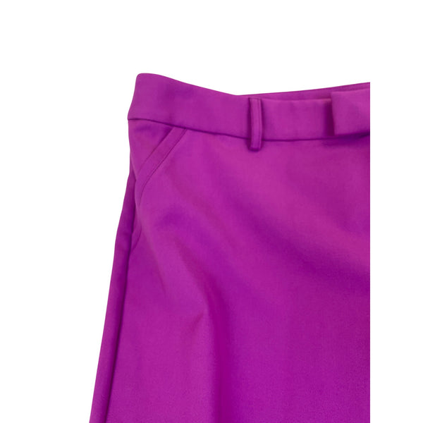 Catherine Malandrino Womens Violet Trousers Straight Leg Dress Pants Sz 14 - New