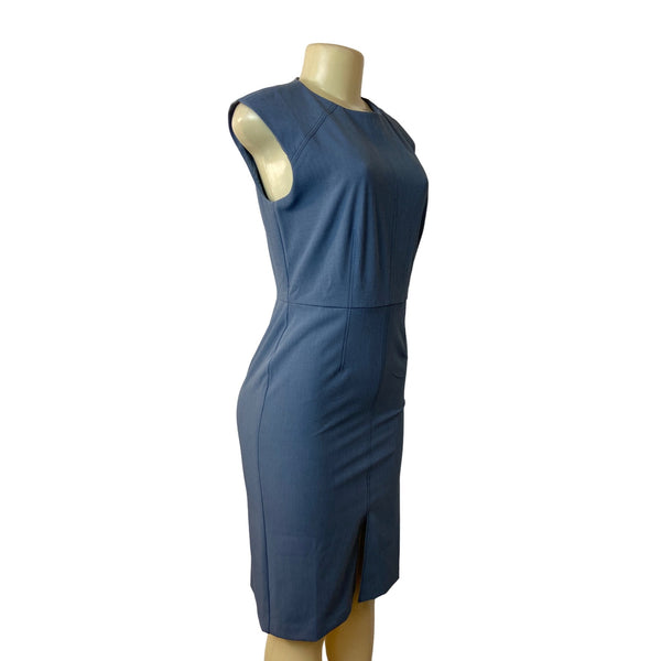 Ann Taylor Women's Blue Pegged Dress Sz 2 (EUR 38) - NWT