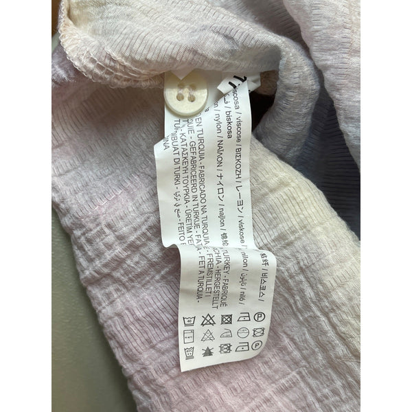 Zara Women's Tie Dye Short Sleeve Button Up Cropped Overshirt Size XS