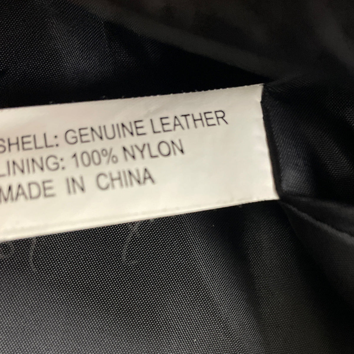 Guide Gear Men's Black Leather Jacket Field Tested Zip Front Size L
