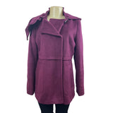 Elie Tahari Women's Purple Wool Peacoat Sz 10 (EUR 41) - NWT